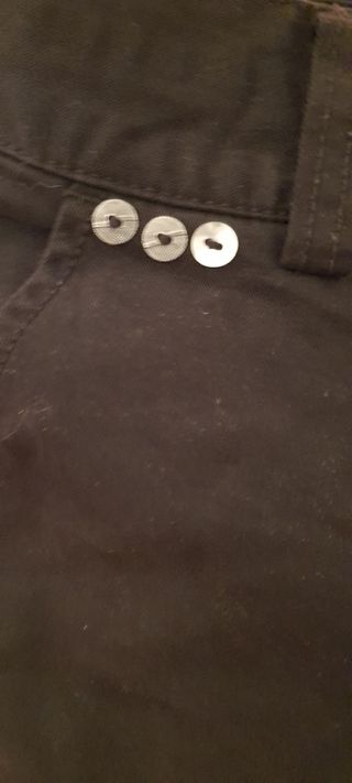 Pantalon cargo negro Ddp talla 38