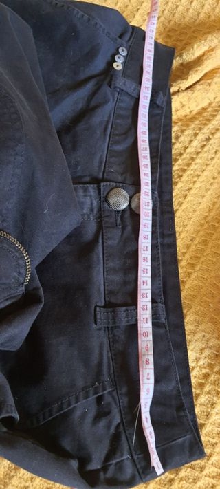 Pantalon cargo negro Ddp talla 38