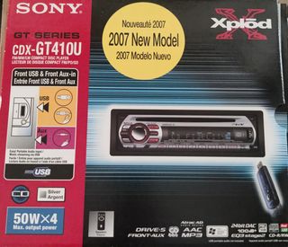 Radio CD y USB Sony GT410U