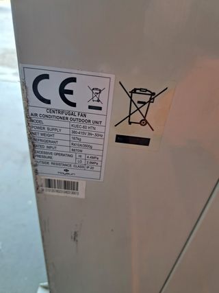 aire acondicionado compacto por conductos