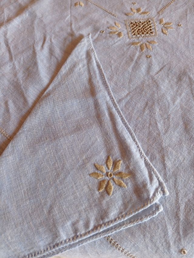 vintage tovaglia thè