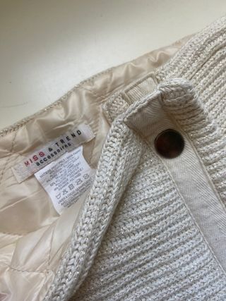 Cuello lana acolchado 