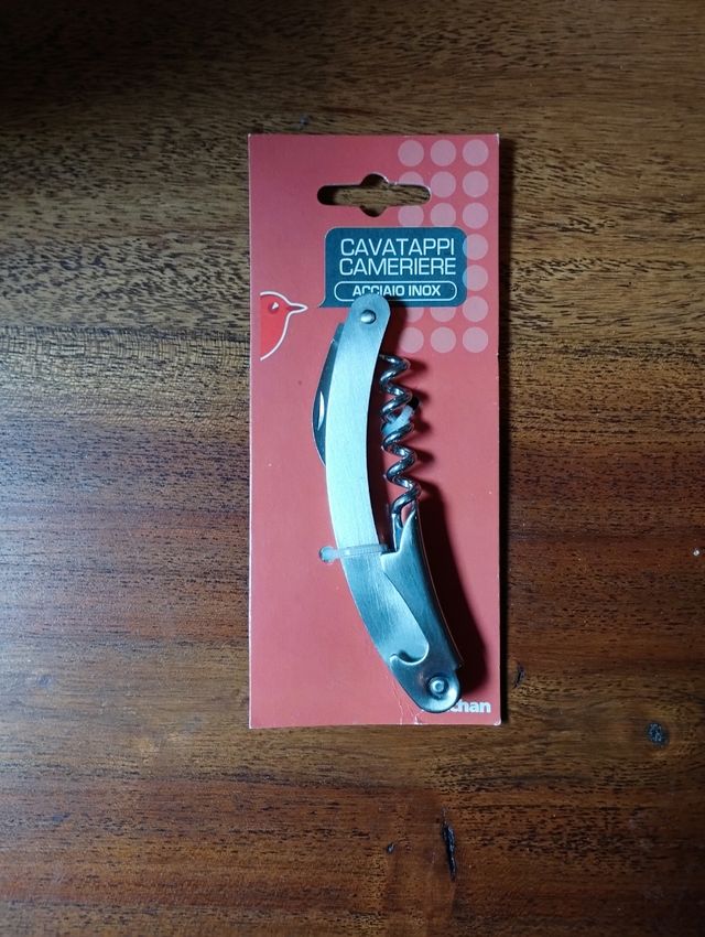 Cavatappi In Acciaio Inox.