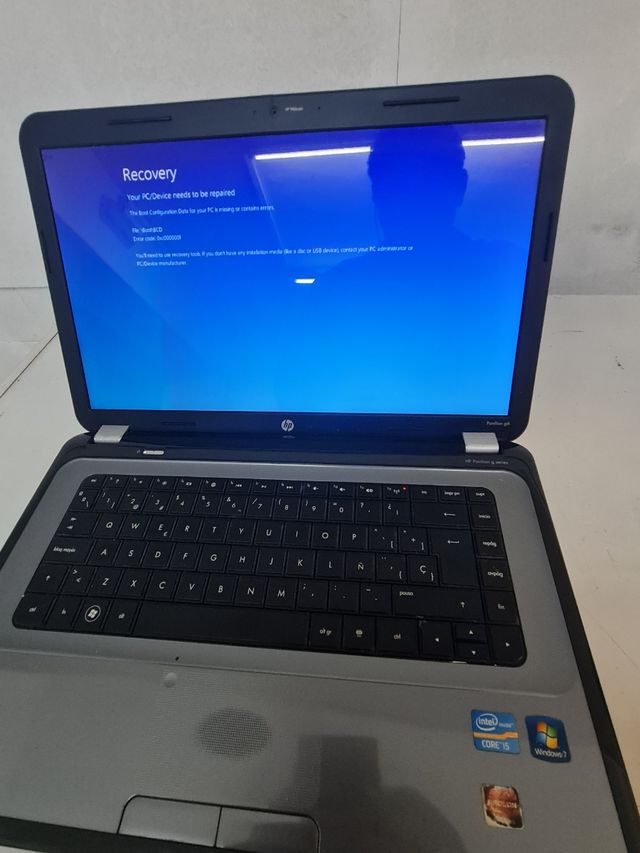 LAPTOP HP G6 CORE I5 (LETTURA)