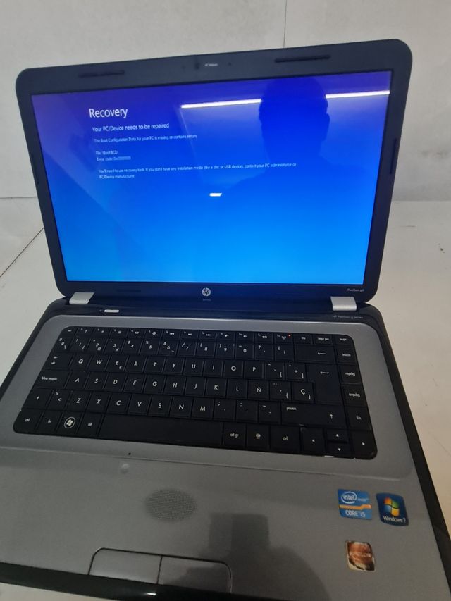 LAPTOP HP G6 CORE I5 (LETTURA)