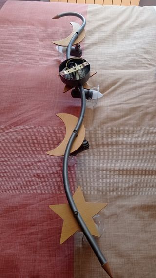 LAMPARA CUATRO FOCOS LED