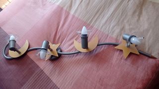 LAMPARA CUATRO FOCOS LED