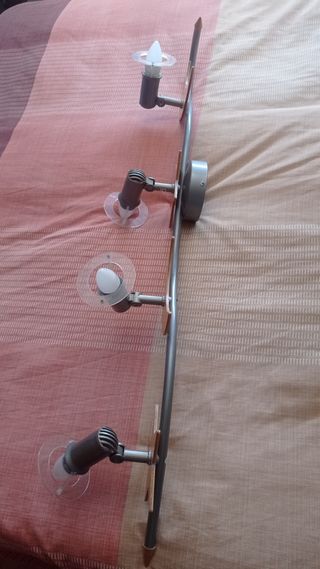 LAMPARA CUATRO FOCOS LED