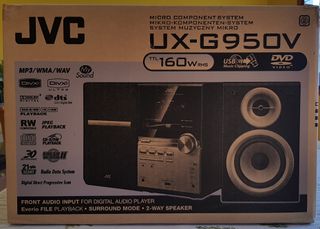 JVC Equipo hifi CD/DVD/USB