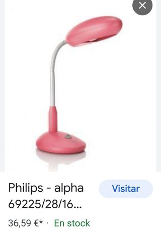 Lámpara Flexo Philips como nuevo