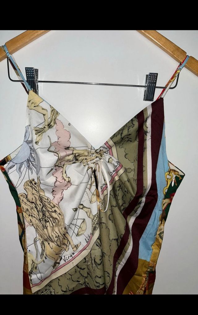 Vestido shein estampado