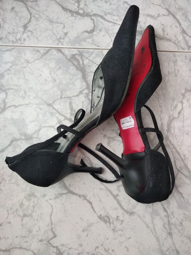 zapatos tacón talla 37