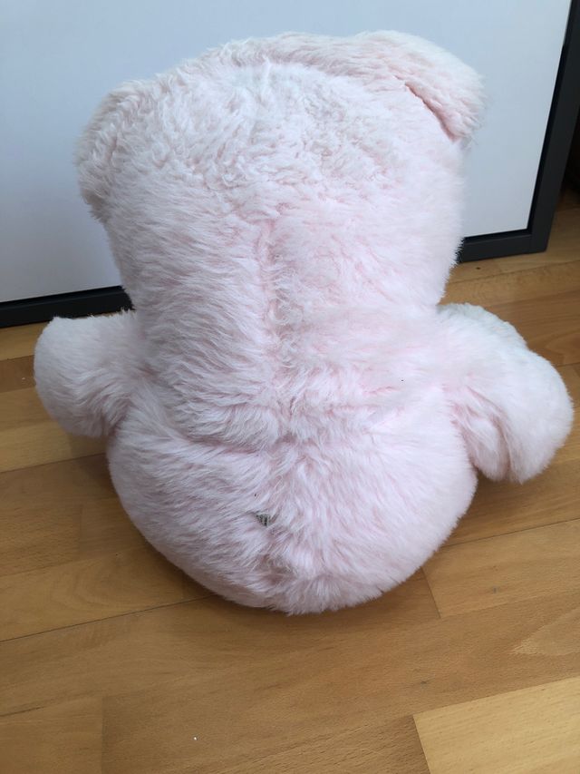 Peluche oso rosa