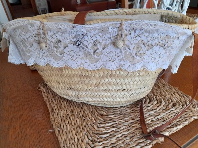 bolso de mimbre no hago envios