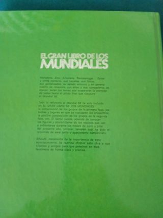 libro de los mundiales de futbool