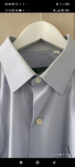 5 camisas grandes de hombre talla XL