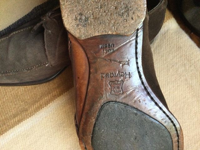 Heyraud scamosciate marroni