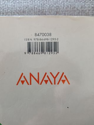Geografía bachillerato, Anaya