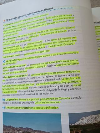Geografía bachillerato, Anaya