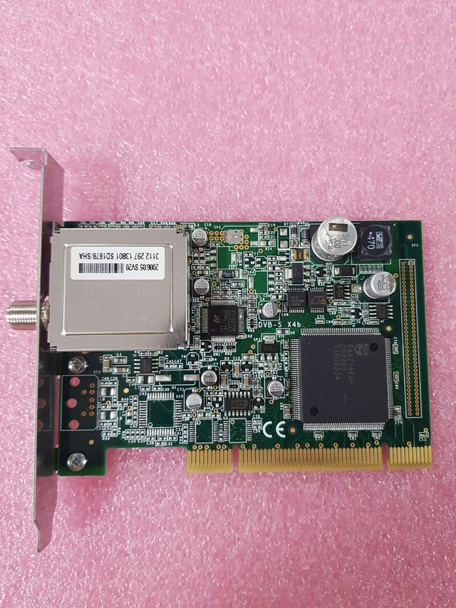 Tarjeta PCI sintonizadora satelite dvb-s