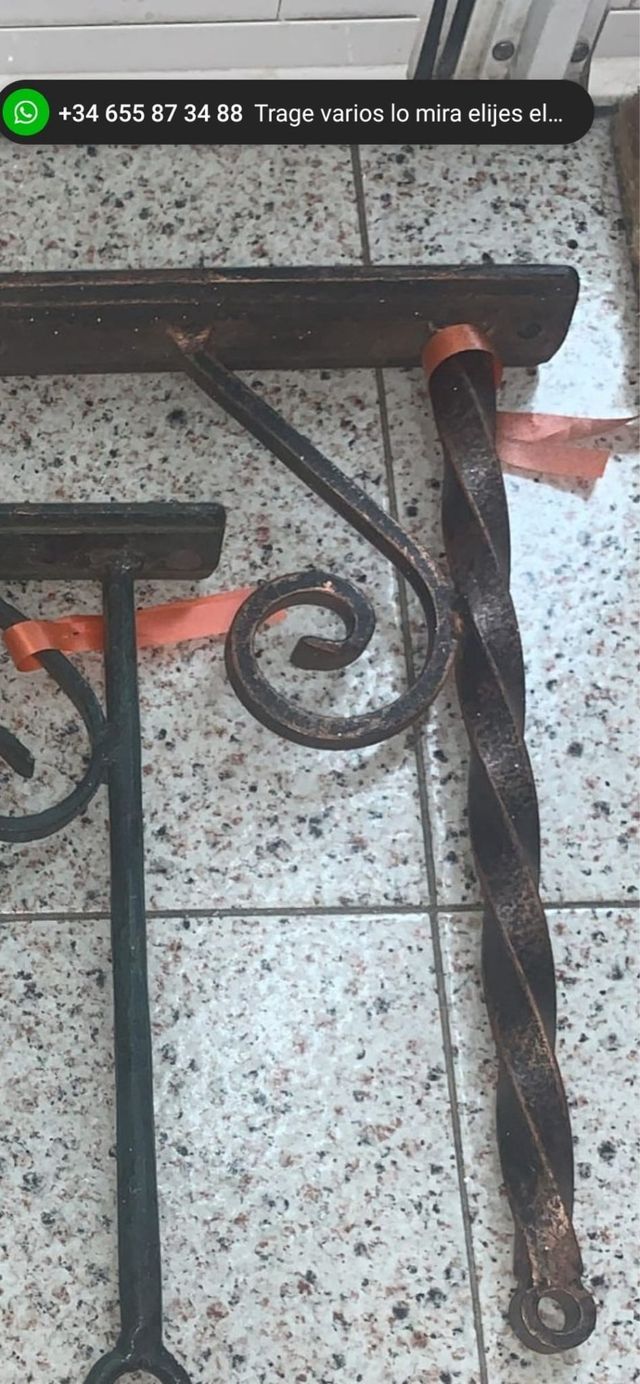 Soporte de pared para macetas