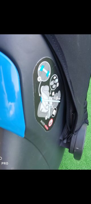Isofix y el Maxi cosie Peg Perego Primo Viaggio 0