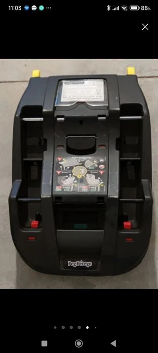 Isofix y el Maxi cosie Peg Perego Primo Viaggio 0