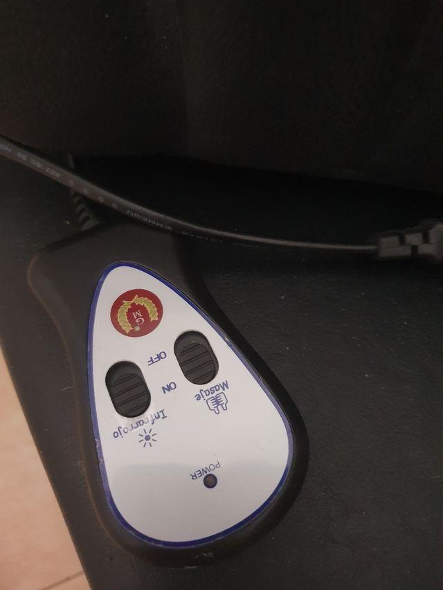 masajeador con infrarrojos