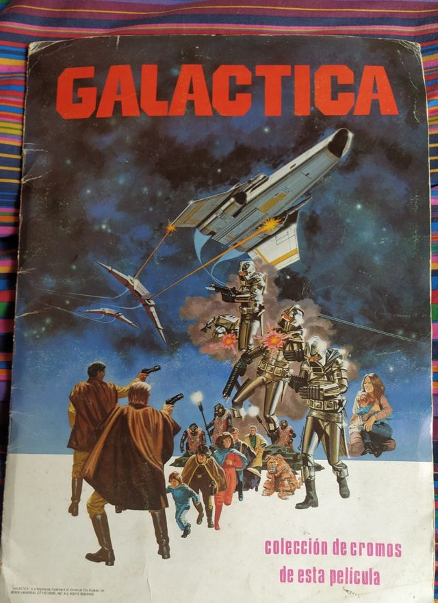 Galáctica. Álbum de cromos. 1979.
