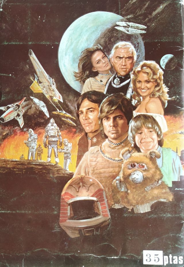 Galáctica. Álbum de cromos. 1979.