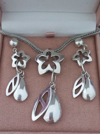 conjunto de plata