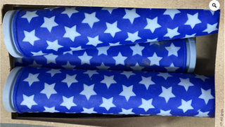 Puños Grips Stars track All City azul oscuro