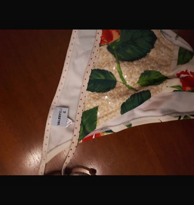 Bikini con paiettes vintage anni 90 Valery