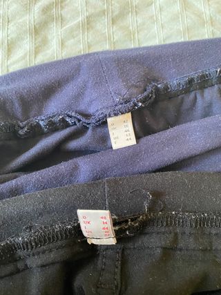 3 Pantalones premama 