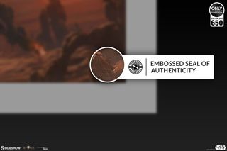 Litografia Star Wars Boba Fett: Dead or Alive