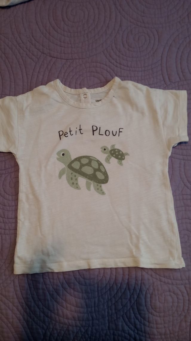 3 camisetas de manga corta (24 meses)