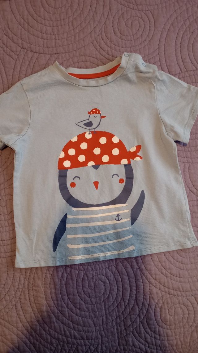 3 camisetas de manga corta (24 meses)