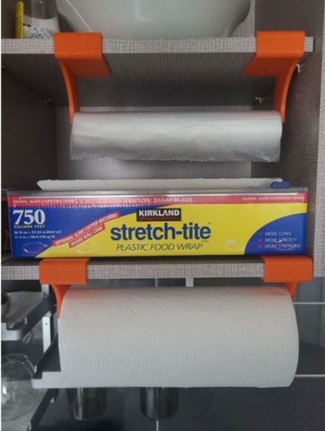 Soporte Armario Papel Cocina