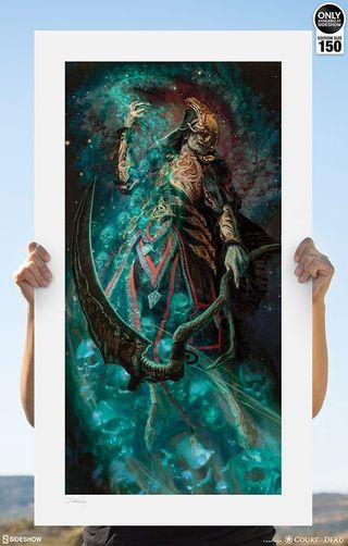 Litografia Death Ascending. Court of the Dead