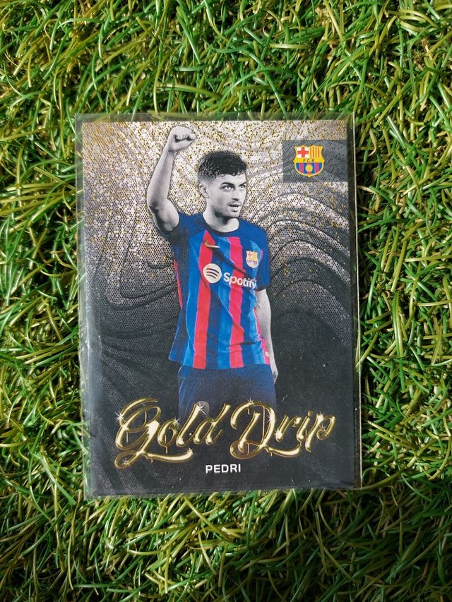 Pedri Gold Drip Topps Team Set FCB