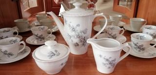 Juego de café de porcelana