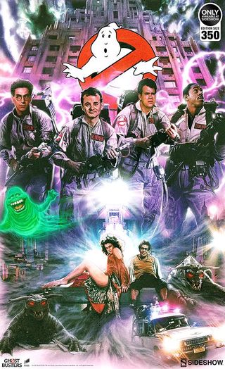 Litografia Ghostbusters 46 x 61 cm. Cazafantasmas