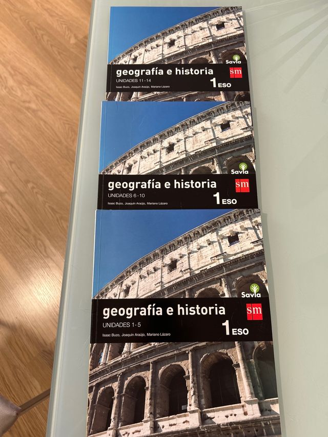 1 ESO GEOGRAFÍA E HISTORIA SM SAVIA de segunda mano por 17 EUR en 1 ESO GEOGRAFÍA E HISTORIA SM SAVIA de segunda mano por 17 EUR en