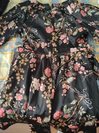 Vestido oriental Mango