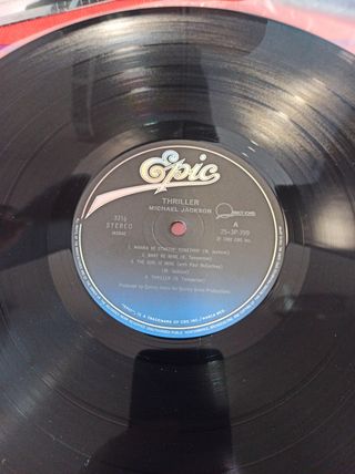 Vinilo MICHAEL JACKSON Thriller - Japon 1982