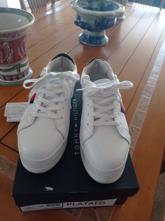 zapatillas piel Tomy Hilfiger