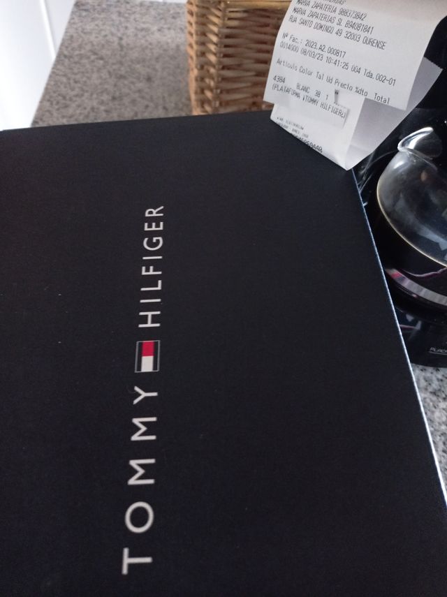 zapatillas piel Tomy Hilfiger