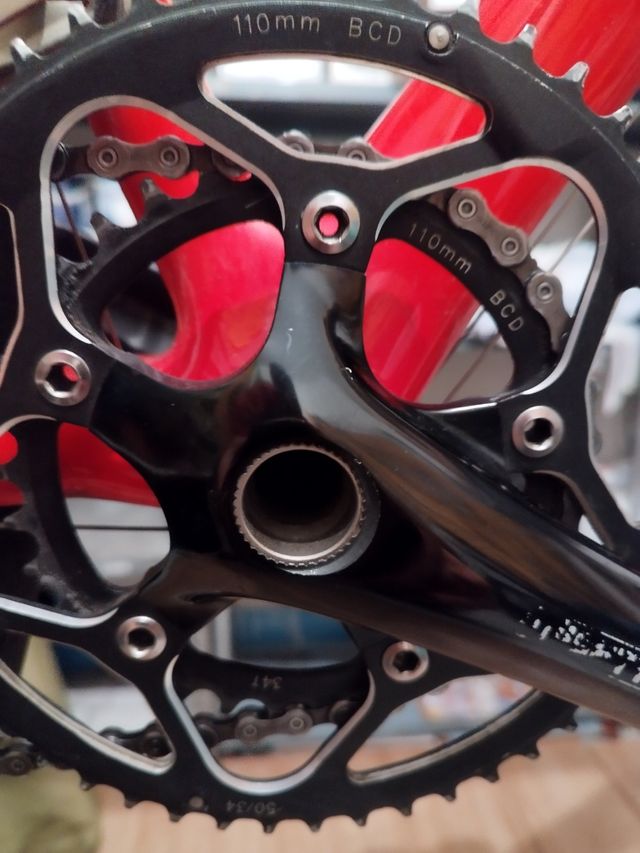 BICICLETA CARBONO talla 1,74-1,82