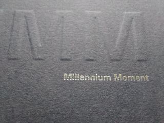 Moneda 5 libras y sellos UK MILLENIUM 2000