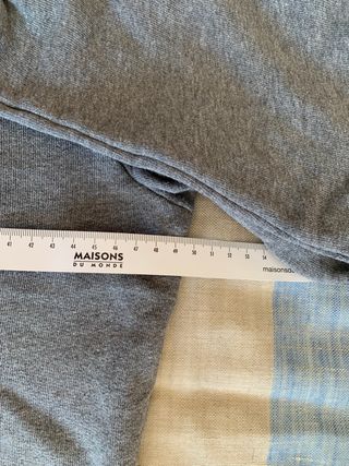 Sudadera gris Snoopy, Benetton, talla 13/14 (S)